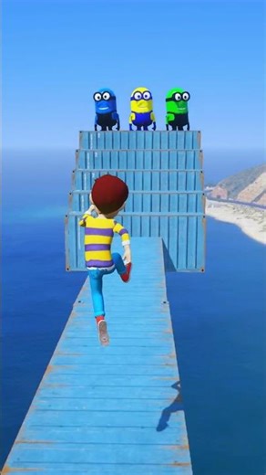 GTA 5 Epic Spiderman Ragdolls | Jumps / Fails ep. 264 #shorts