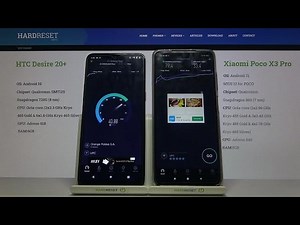 HTC Desire 20+ vs POCO X3 Pro - WiFi Speed Test Comparison | Speedtest by Ookla