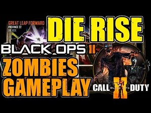 [LIVE] "DIE RISE" ZOMBIES Gameplay | Black Ops 2 Revolution Map Pack | Call of Duty DLC Map