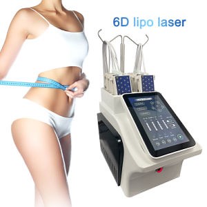 [Hot Item] Portable 6D Lipo Laser Body Slimming Lipomax Lipo Laser LED Red Light Therapy Lipo Laser Slimming Machine