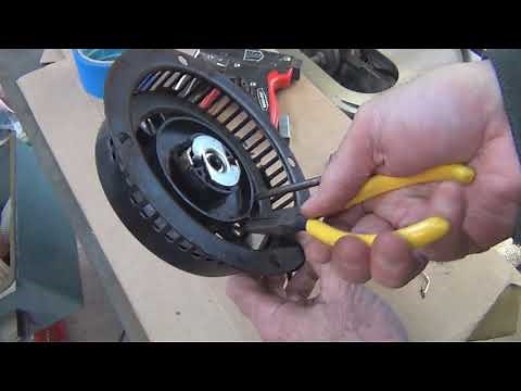 Ariens Snow Blower Pull Cord Starter Repair