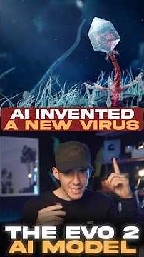Scientists just used AI to invent a virus that never existed in nature #shorts