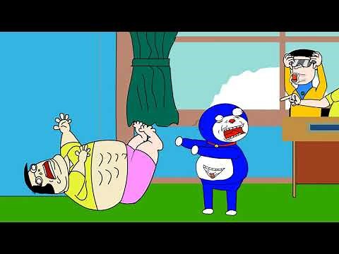 Doremon hài hước tập 15 Cuộc chiến đồ ăn Bua No TV