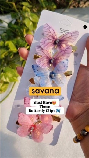 Savana Hair Accessories You Must Have😍 #hairstyle #hair #shorts #hairaccessories