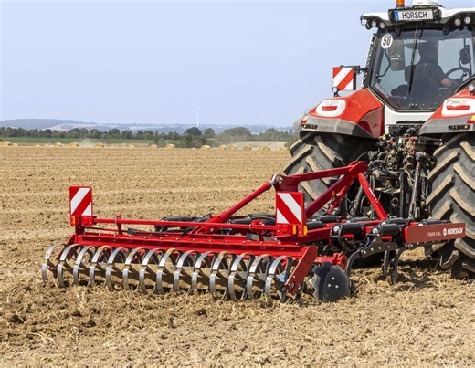 Neue Landtechnik: Horsch Tiger SL jetzt als Grubber im 3-Punkt