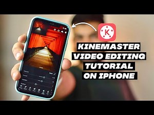 Kinemaster Video Editing Tutorial on iPhone | How to Edit Your Videos on Kinemaster | iPhone Editing