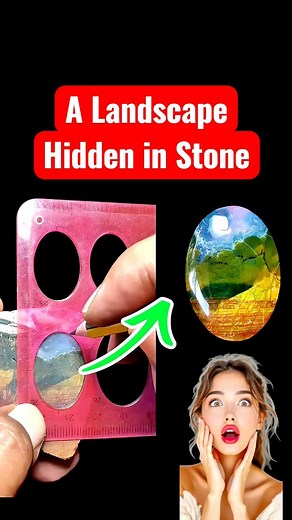 8.5K views · 4.5K reactions | What looks like a simple scenic jasper slab actually hides a whole landscape inside it. In this short video, you’ll see how I shape, grind, and polish it into a cabochon that looks like a tiny world — complete with “hills,” “sky,” and warm earthy tones. #lapidary #cabochon #jewelrymaking #jasper #scenicjasper #stonecutting #satisfyingvideo #asmrstone #handmadejewelry #rockhounding #gemcutting #artisanmade | Yazid Ikhsani | Facebook