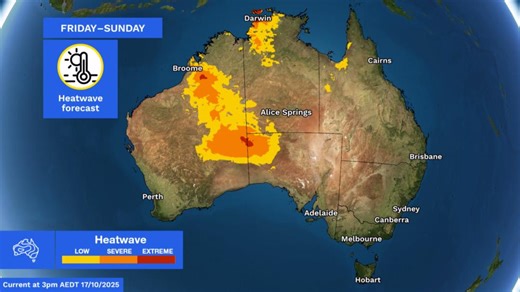 Much of Australia will experience above average spring temperatures over the coming days.🌡️ Heatwaves are forecast to affect parts of the Northern Territory, Western Australia and South Australia this weekend, with the potential to move into Queensland and New South Wales next week. A heatwave is a three-day period where both daytime and nighttime temperatures are unusually warm. Parts of southern Australia will have some hot days in the coming week, but heatwaves are not forecast. For the late