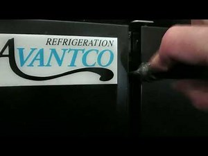 Resort maintenance. Avantco condenser coil cleaning