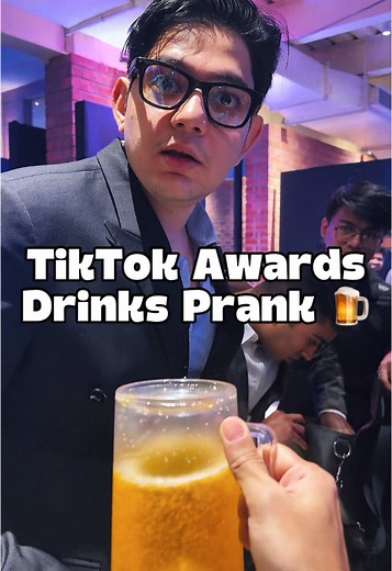 Pranking Friends with TikTok Awards Drinks