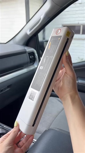 Need to print on-the-go? This Phomemo M08F portable wireless printer is amazing for printing anything from documents to worksheets! It’s small enough to fit in a bag and so easy to use! 📹CR: @tiffany_williamson | Phomemo