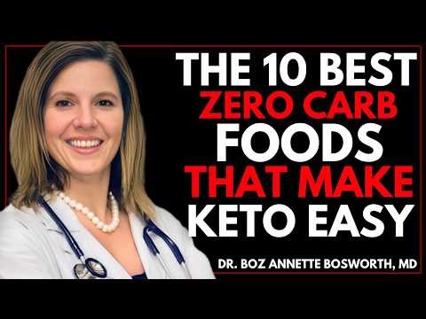The 10 Best Zero Carb Foods That Make Keto Easy | DR.Boz