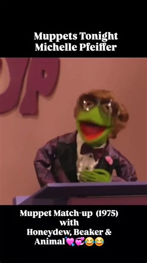 Hans Koehle on Instagram: "Michelle Pfeiffer guest-stars in the first episode of "Muppets Tonight" (1996). She and host Clifford look back on Michelle's first collaboration with the Muppets: on the 1975 dating show "Muppet Match-Up." One thing's for sure: the hairstyles were cool, and Animal was... If you like it feel free to share, repost and/or comment the video...thx珞懶 #muppets #muppetshow #michellepfeiffer #comedy #humor #funny #classic #1996 #1975 #datingshow"