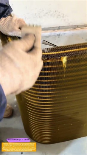 Mending Metal: How Skilled Hands Revive Radiator Fins
