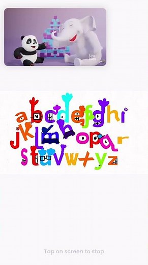 Tvokids letters dance