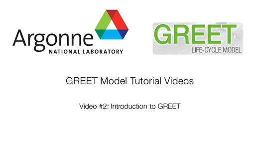 GREET模型 .NET Model 教程