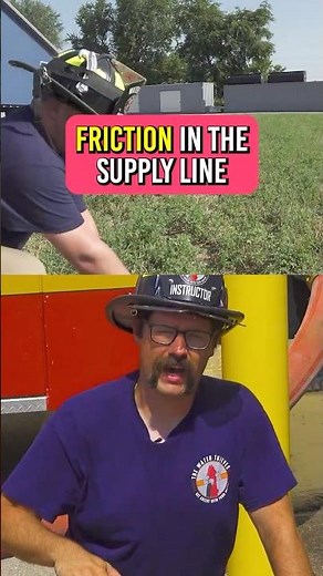 Friction loss is wrecking your hydrant lay #firefighter #watersupply