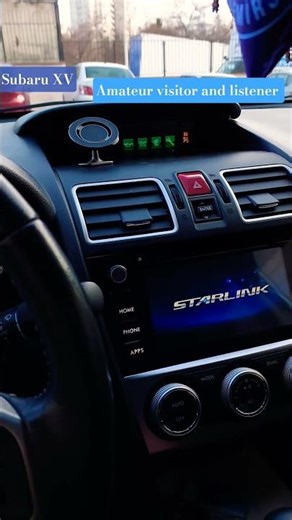 Subaru Xv First Touch in the Morning