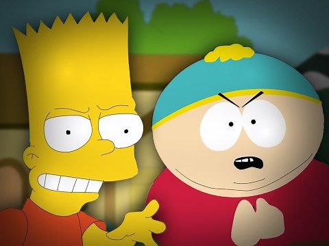 Bart Simpson vs Eric Cartman - Epic Cartoon Made Rap Battle Season 3
