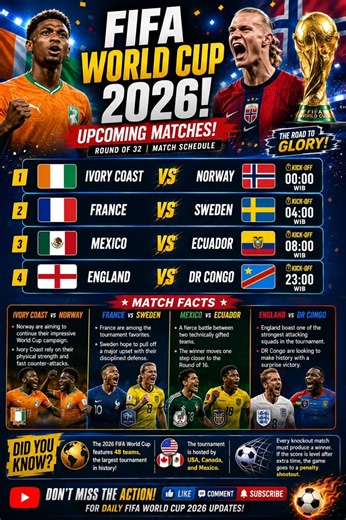 🚨 TODAY'S FIFA WORLD CUP 2026! France, England & Mexico in MUST-WIN Battles! 🔥#worldcup2026 #shorts