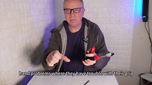 Adaptive Utensils, Weighted Special Supplies Spoon Fork Set, Weak Hand Grip & Handicapped & Parkinsons Aids for Living, Arthritis for Hand Tremors, Travel Eating Utensils for Disabled, Elderly, Adults