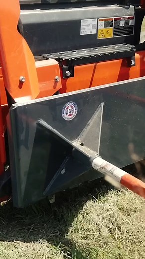 Made right here in the USA, this USA Made Dual Prong Hay Bale Spear is all about quality and durability. Built tough with precision craftsmanship, it fits full-sized skid steers and most tractors, making hay handling a breeze. | Titan Attachments