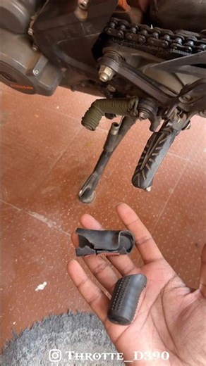 Don't use Pro taper gear leaver cover ⚠️ Try this instead. #youtubeshorts #shorts #reels #duke390