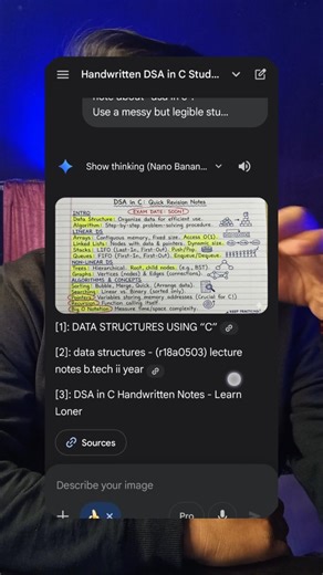 Generate handwritten Notes with Ai #college #ai #shorts #collegelife #notes #ppt #exam #school