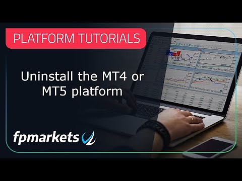 Uninstall the MT4 or MT5 platform | FP Markets