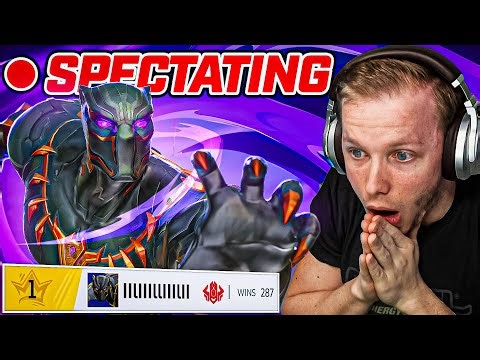 SPECTATING THE #1 BLACK PANTHER IN MARVEL RIVALS