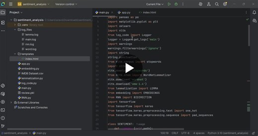 End-to-End Sentiment Analysis with Bi-Directional RNN in TensorFlow | Siva Sai Sravani posted on the topic | LinkedIn