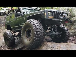 Jeep Cherokee Xj 4 link Rock Crawling