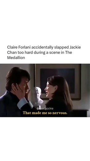 成龍 Asad Jackie ♡ on Instagram: "Jackie Chan Blooper 😂 The Medallion (August 2003) is an action-comedy that follows Hong Kong police officer Eddie Yang, played by Jackie Chan, who gains supernatural abilities after a fatal accident involving an ancient, mystical medallion. Gifted with superhuman strength, speed, and immortality, Eddie teams up with Interpol agents Arthur Watson, portrayed by Lee Evans, and Nicole James, played by Claire Forlani, to stop a ruthless criminal mastermind from harnes