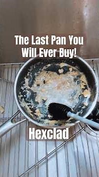HEXCLAD PAN - So easy to clean! #hexclad #kitchenessentials #nonstickcookware