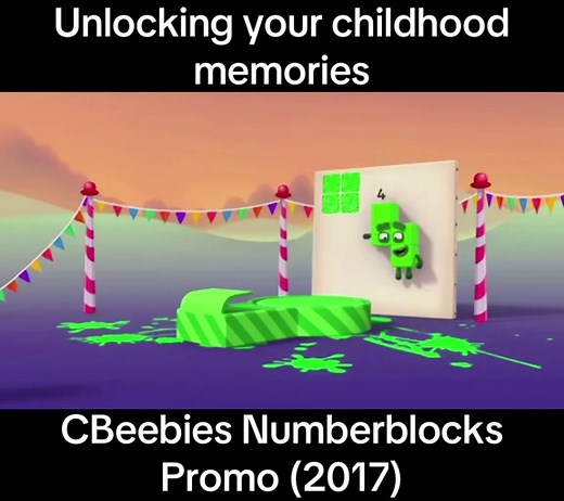 Numberblocks CBeebies Promo 2017 | Childhood Memories