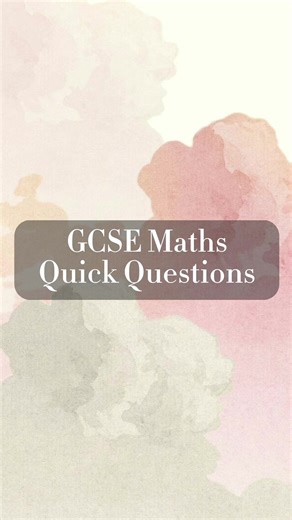 GCSE foundation Maths revision Quick Questions #math #maths #gcsemath #gcsemaths #tutoring #gcse2023 #gcse #letslearn #LearnOntiktok #tip #study#hack #studytips #uni #college #school #tutor #tuition #learning #number