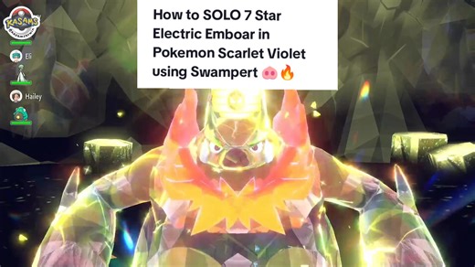 How to Solo 7 Star Electric Emboar in Pokemon Scarlet & Violet