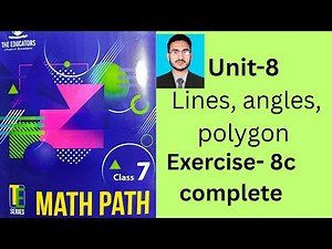 Class 7 math exercise 8c | triangles interior angles| Grade 7 math exercise 8c| interior angles