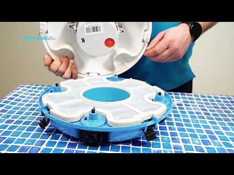 Harmo Pool Frisbee zwembadrobot, geschikt voor Intex en Bestway zwembaden