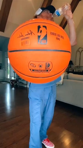 The ball is not flat and my hands are huge