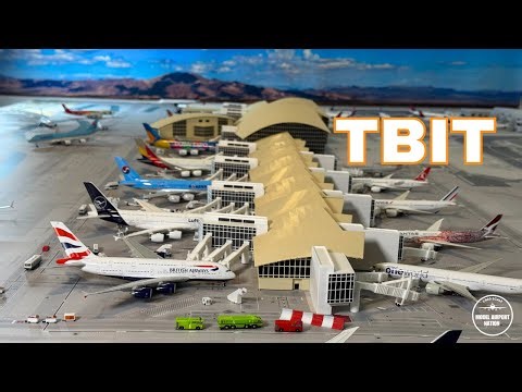 Introducing My 1:400 Scale Tom Bradley International Terminal | LAX Model Airport