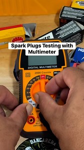 541K views · 2K reactions | Spark Plugs testing with Multimeter #sparkplugs #tips #automotive #highlightsシ゚ #videoviralシ #fypシ #technique #mechanic #minibike #gokart #tricks #Teambelbros | Team Belbros | Facebook