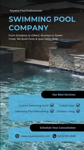 Building Arizona’s Dream Backyards | Custom Pools & Spas by Keywize Pools