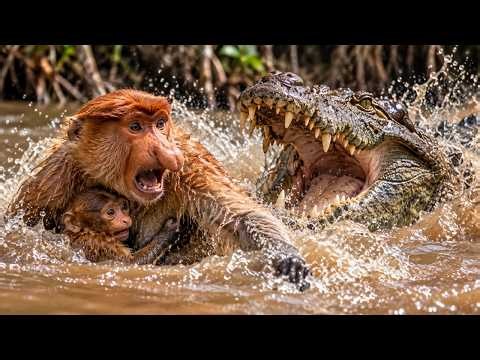 The Crocodile Closed In on a Mother and Her Baby | Wildlife Documentary