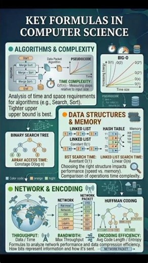 Algorithms & Complexity: The Formulas You Must Know💻📊
