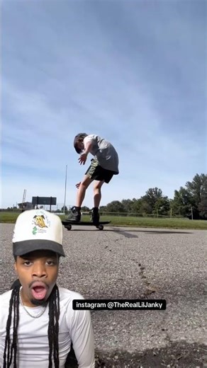 I never seen somebody do a kick flip on a rip stick like this :