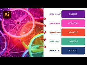 How to Extract Color Palettes from Any Image in Adobe Illustrator | Step-by-Step Guide