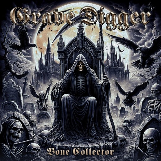 ALBUM REVIEW: Bone Collector - Grave Digger - Distorted Sound Magazine