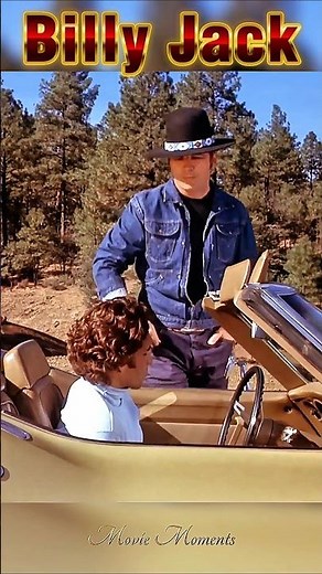 Billy Jack Makes Him Drive His Vette In The River