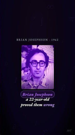 A current that flows for no reason ⚡ (the Josephson effect) #shorts #science #quantumphysics